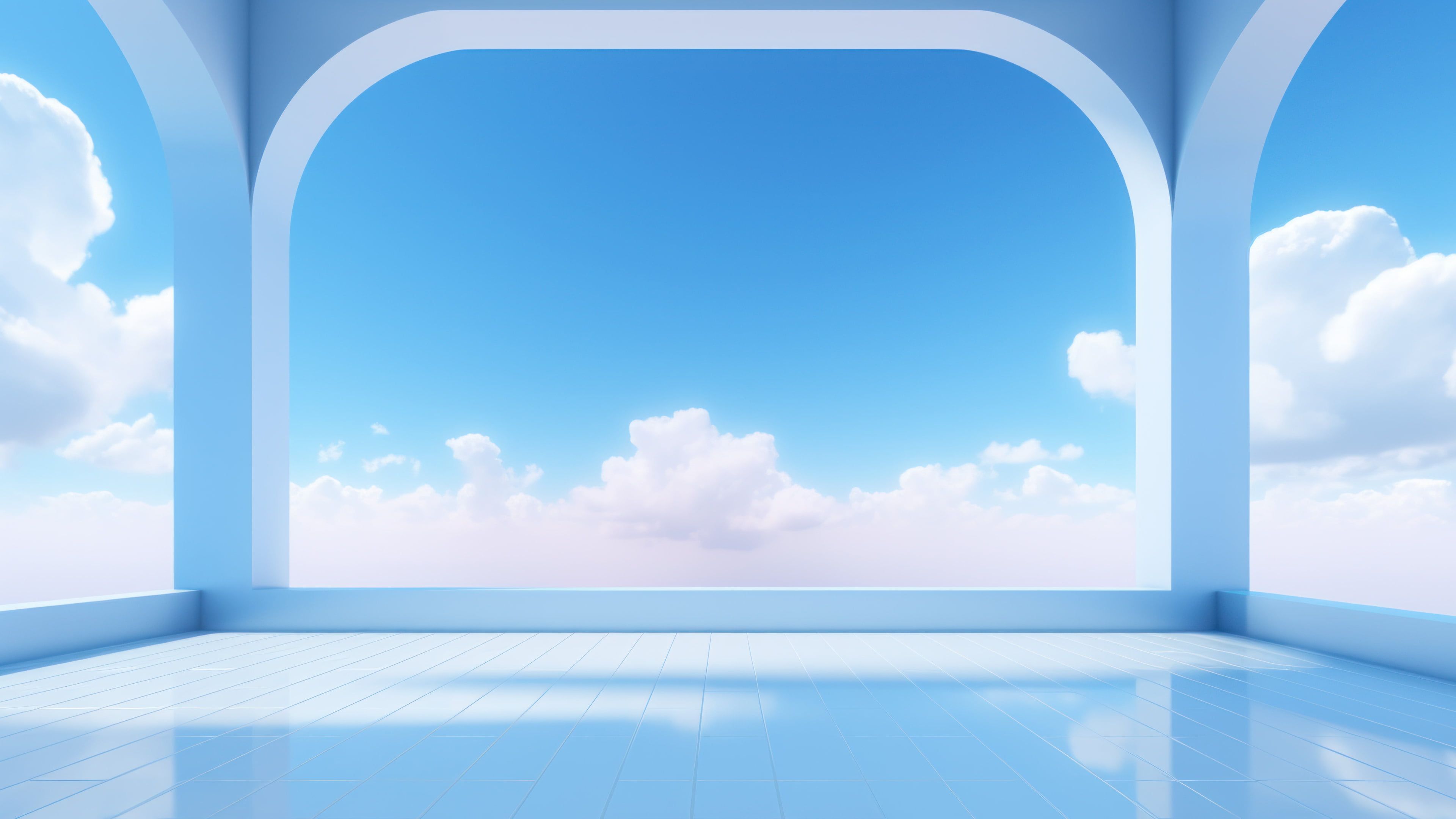 Windows 11 Terrace 4K Wallpaper