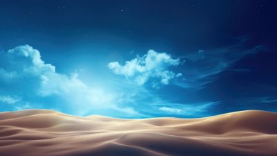 Desert Dreamscape 4K Wallpaper