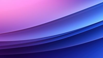 Minimalist Purple Gradient Layers 4K Wallpaper