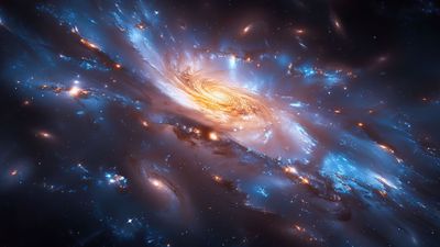 Stars And Galaxies 4K Wallpaper