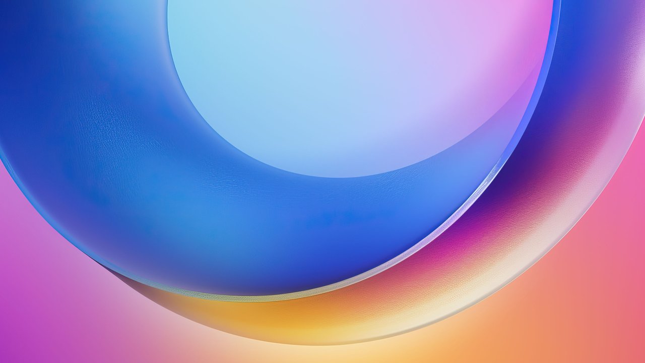 Colorful Gradient Swirl 4K Wallpaper
