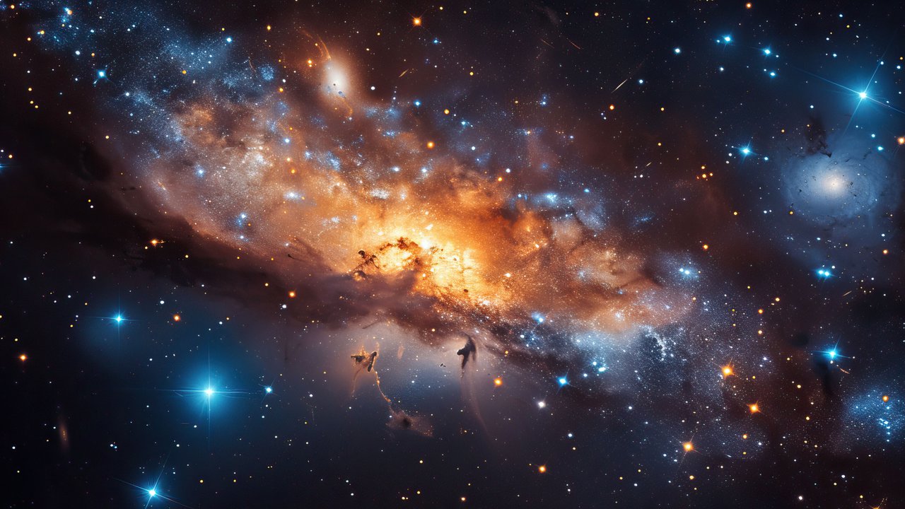 Galactic Beauty 4K Wallpaper