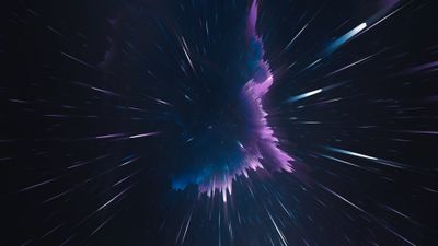 Abstract Space 4K Wallpaper
