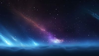 Galaxy Night Sky 4K Wallpaper