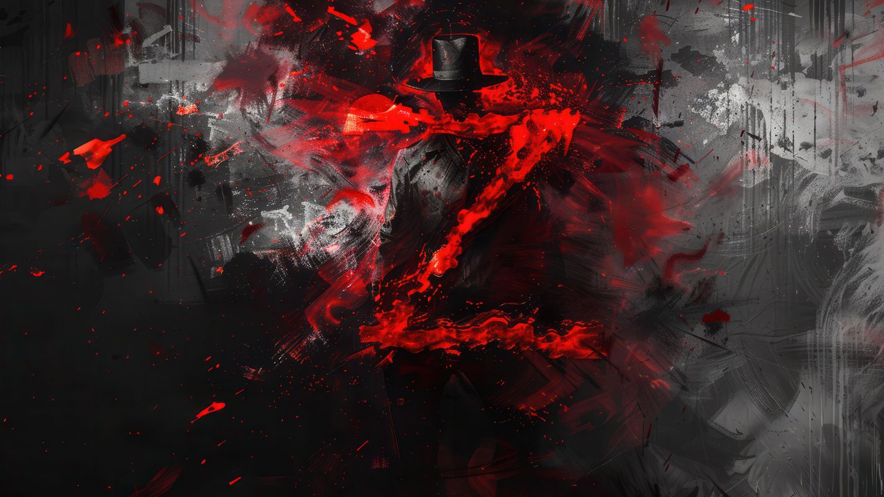 Dark Zorro Silhouette 4K Wallpaper