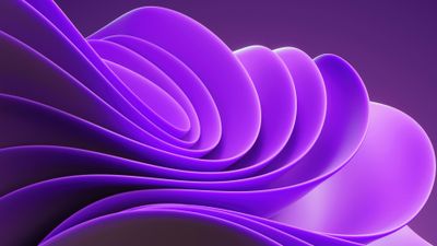 Windows 11 365 Abstract Purple Background Digital Art 4K Wallpaper