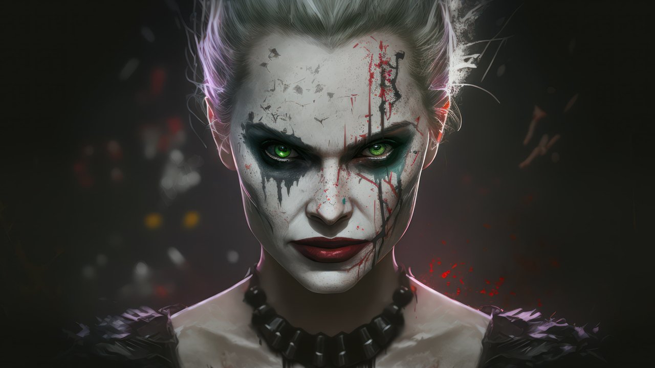 Joker Harley Quinn 4K Wallpaper