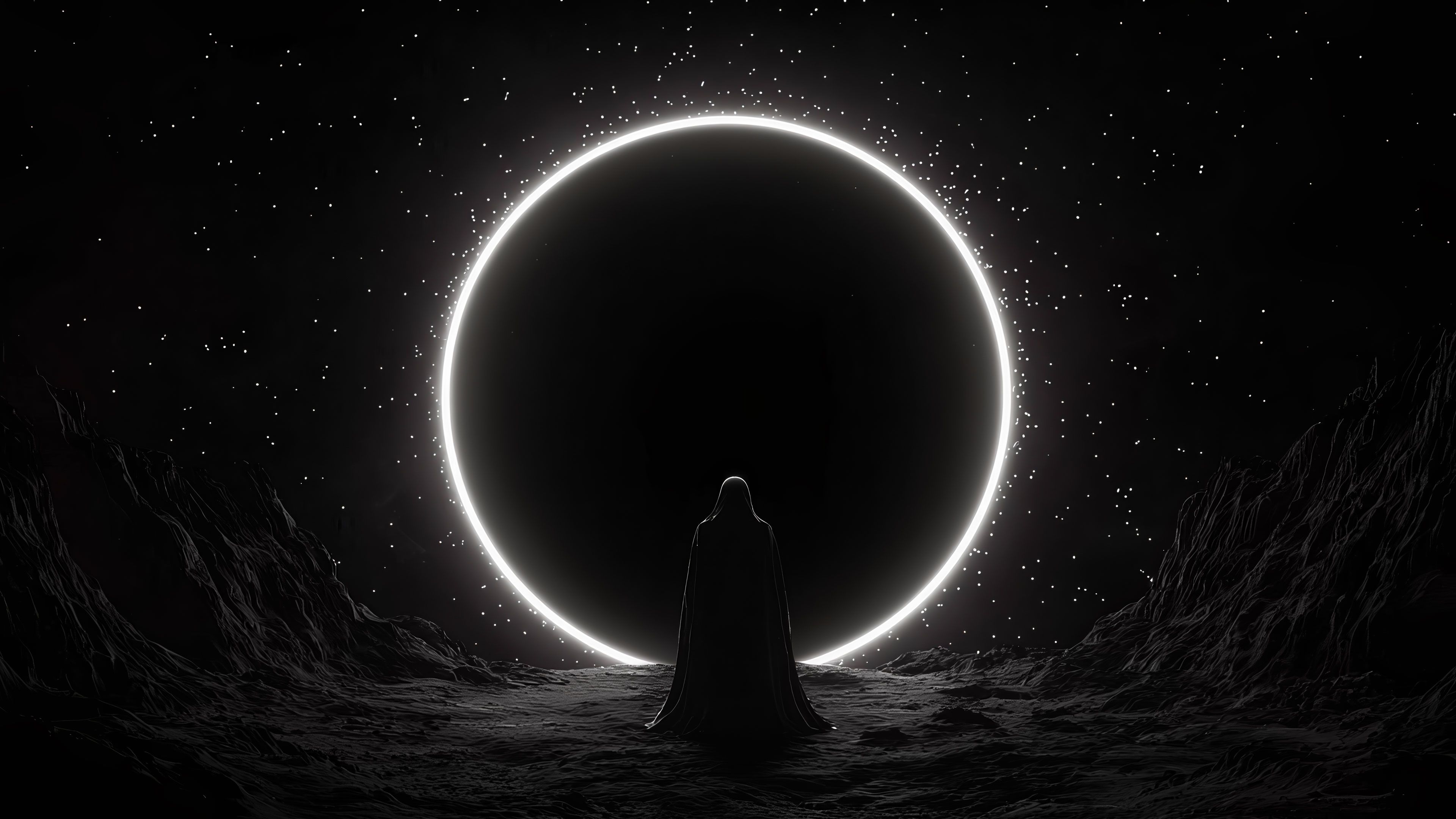 Futuristic Cosmic Portal