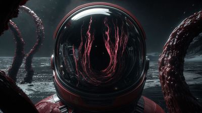 Trapped Astronaut in Alien Planet