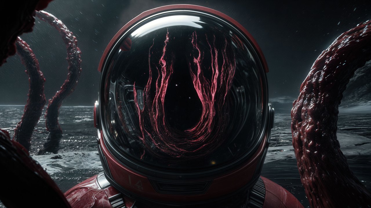 Trapped Astronaut in Alien Planet