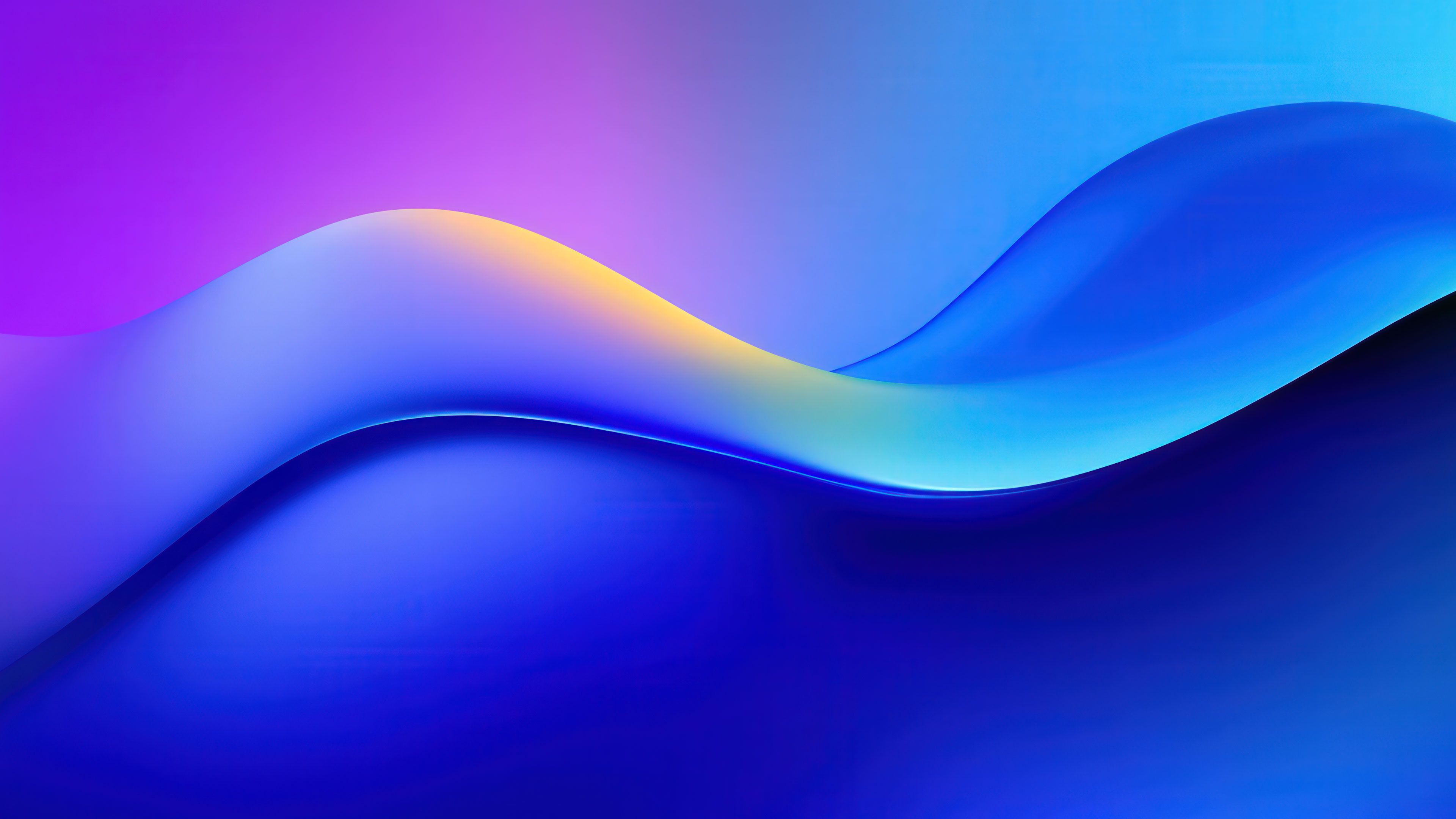 Fluid Blue and Purple Gradient Flow
