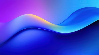 Fluid Blue and Purple Gradient Flow