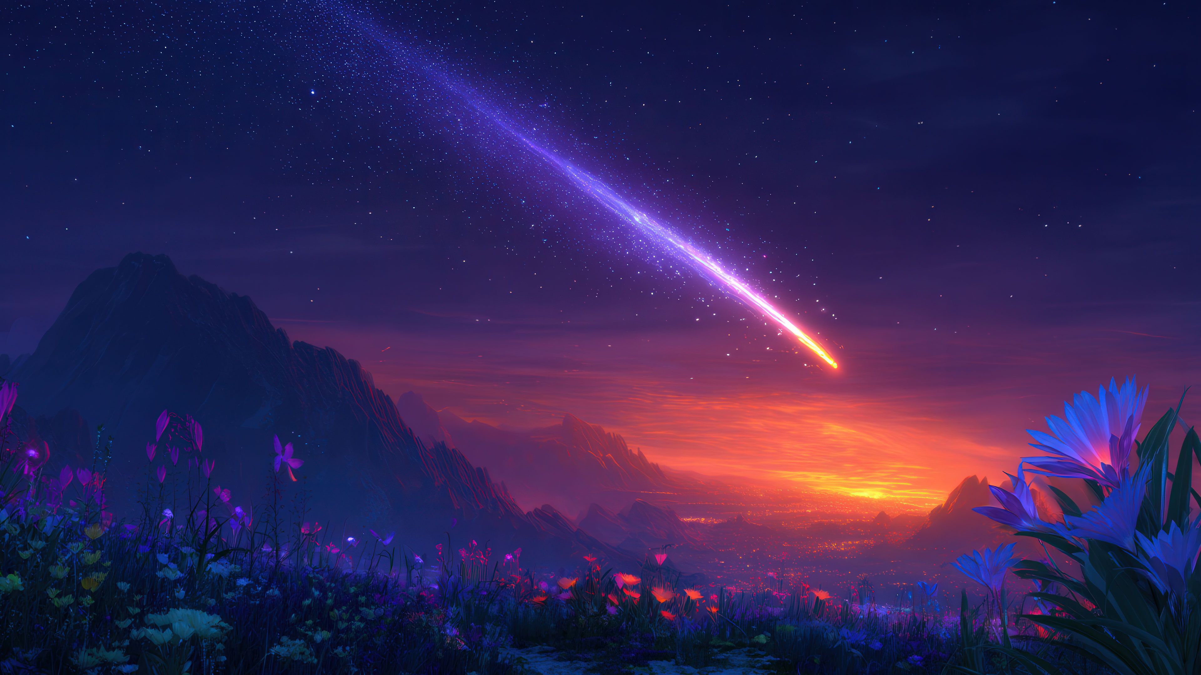 Shooting Star Nightscape
