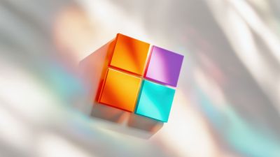 Modern Geometric Microsoft Windows Logo Vivid Colors