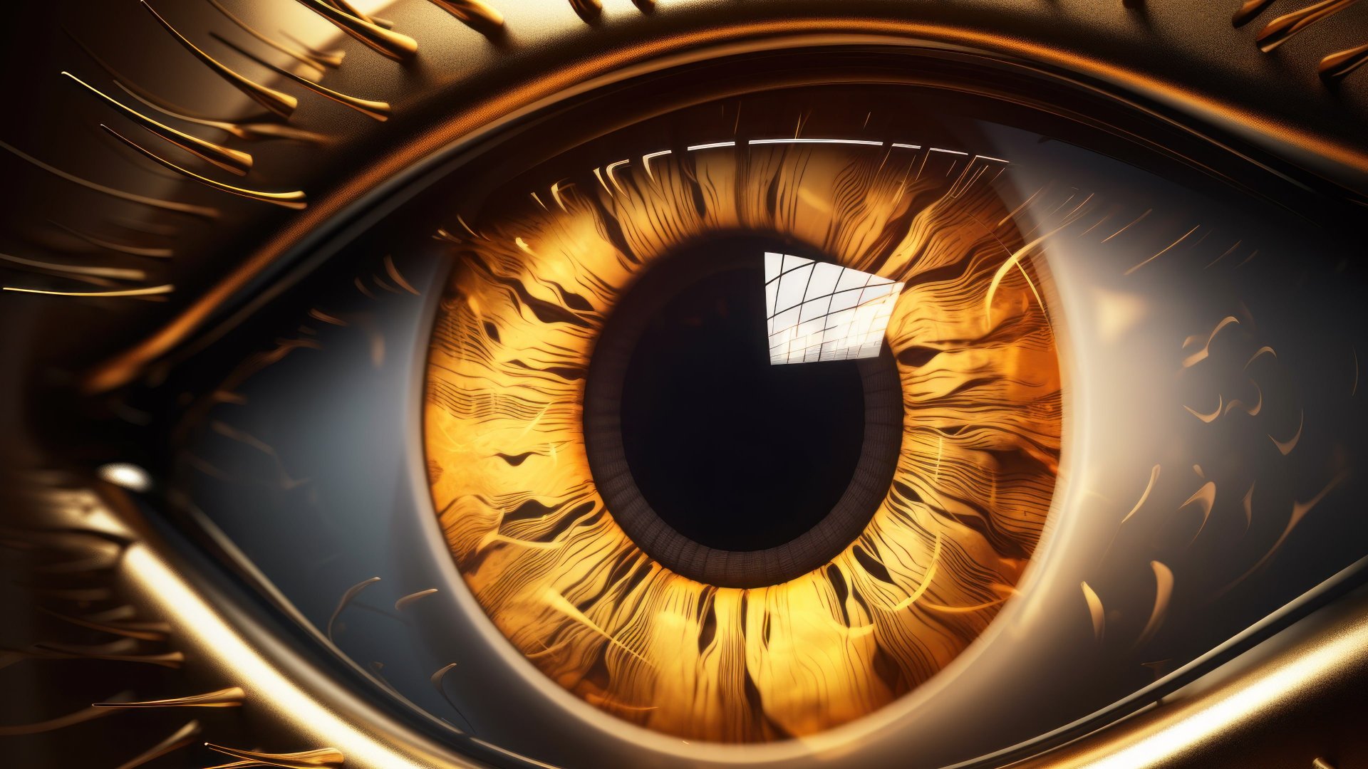 Eye4k Mysterious Yellow Eye 4K Wallpaper | Pixground