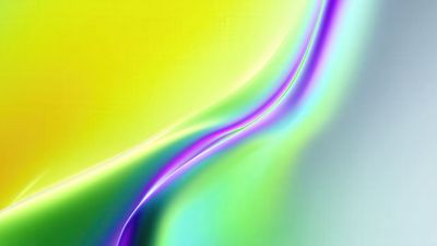 Vibrant abstract colorful gradient flowing curve design