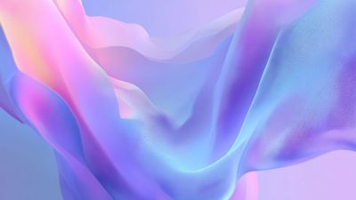Ethereal Pastel Fluid Mesh Abstract Background