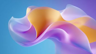 Artistic fluid iridescent color curves