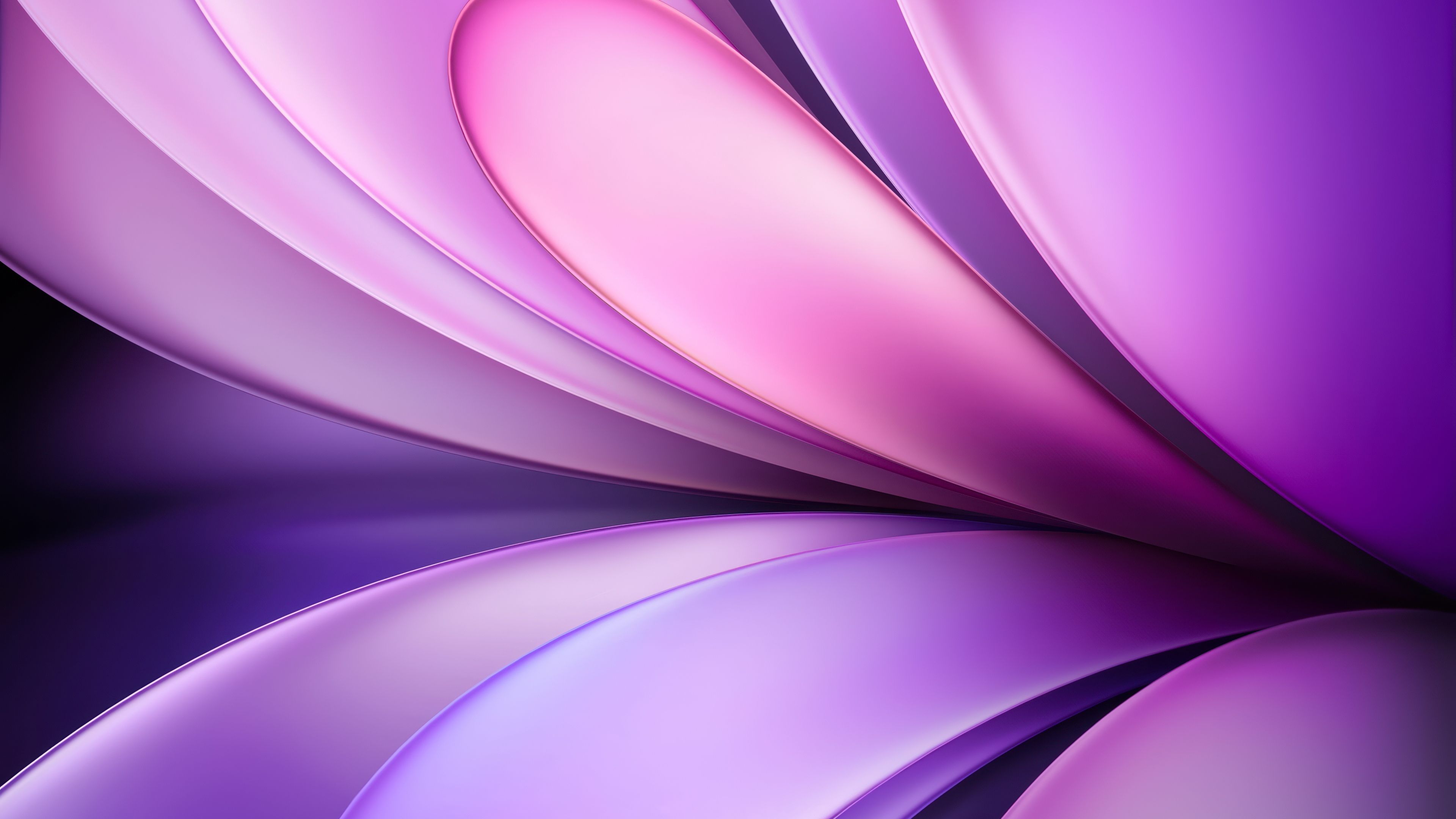 Vibrant Pink Purple Abstract Fluid Vivo Pad Wallpaper
