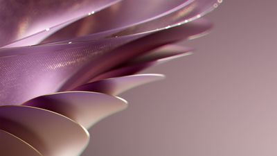 Mesmerizing Purple Abstract Layers Wallpaper