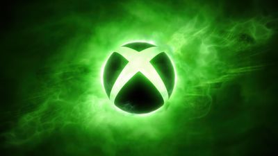 Glowing Xbox Symbol With Intense Green Energy