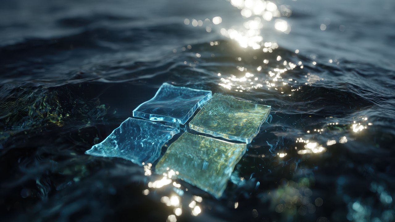 High Definition 3d Windows Logo Liquid Reflection