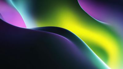 Abstract Gradient Wave Windows 11 Background Wallpaper