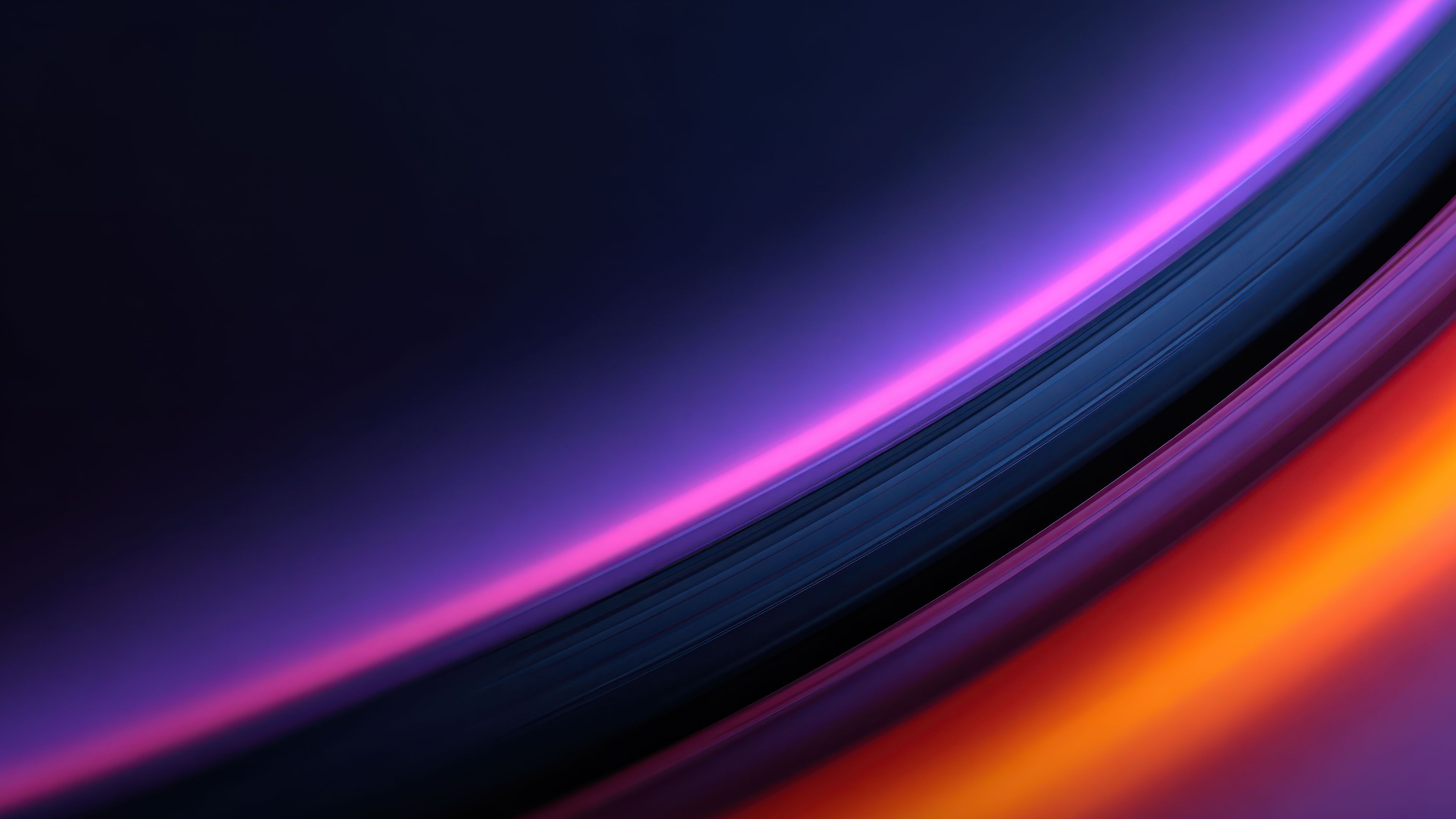 Abstract Color Gradient Lines Windows 11 Wallpaper