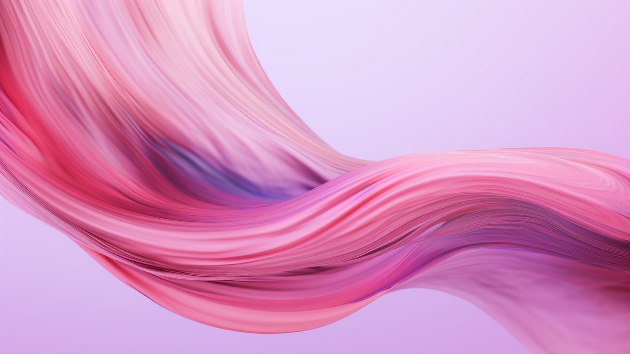 Abstract Pink Layers 4K Wallpaper