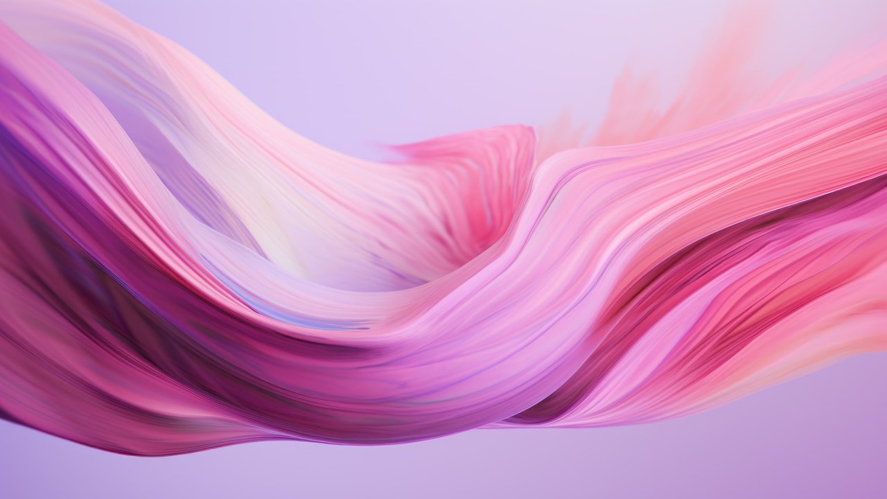 Pink Aesthetic Layers 4K Wallpaper