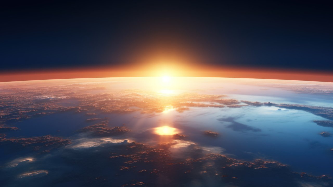 Sunrise Over The World 4K Wallpaper