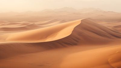 Sand Dunes 4K Wallpaper
