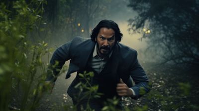 Keanu Reeves as James Bond 4K Wallpaper