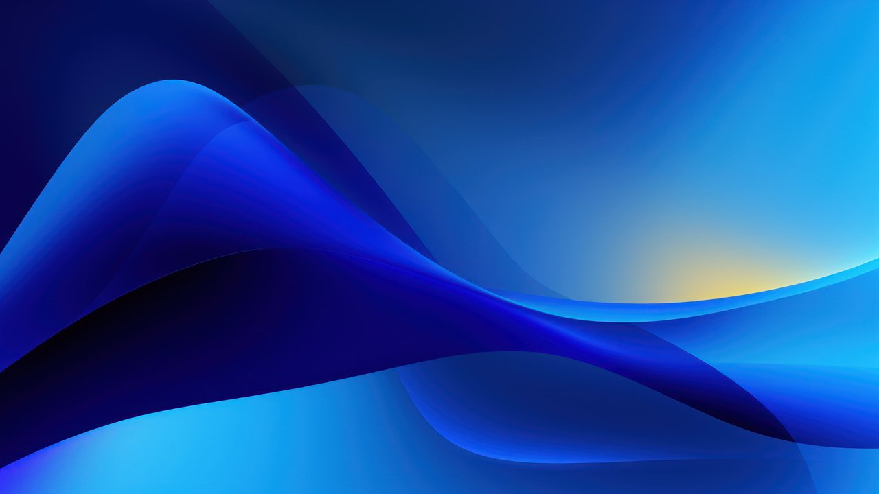 Abstract Blue Background 4K Wallpaper