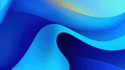 Abstract Blue Layers Background 4K Wallpaper