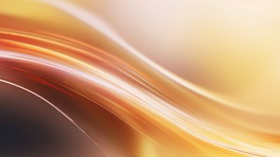 Abstract Gold Layers 4K Wallpaper