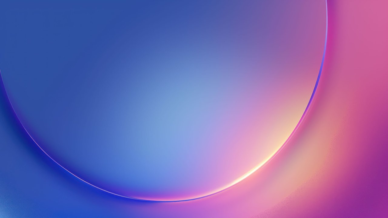 Abstract Gradient Round 4K Wallpaper