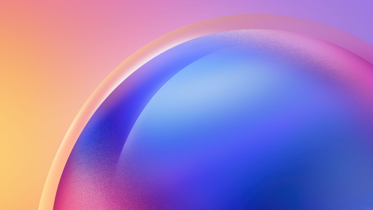 Abstract Minimalism Circle 4K Wallpaper