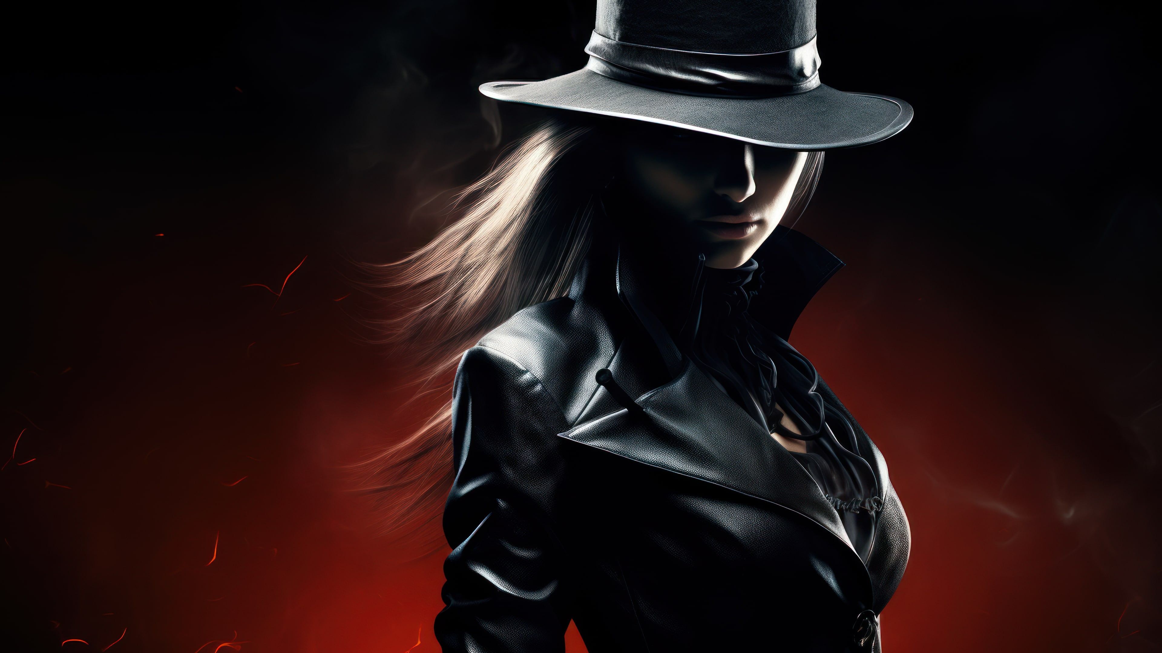 Female Jack The Ripper 4K Wallpaper