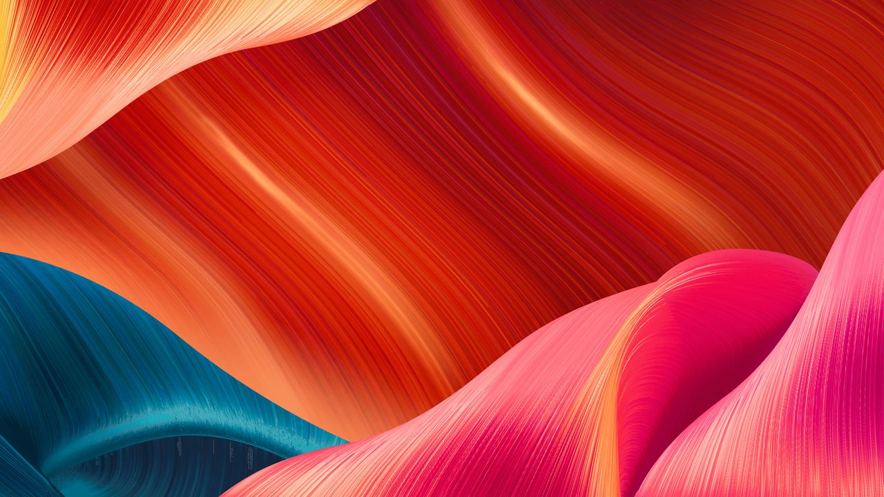 ColorOS Android 10 Vibrant 4K Wallpaper