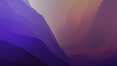 macOS Monterey Purple 4K Wallpaper
