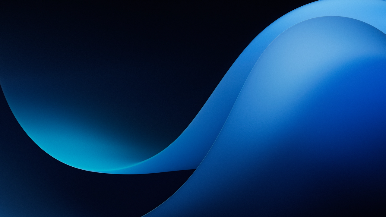 Microsoft Surface Duo 2 Blue 4K Wallpaper