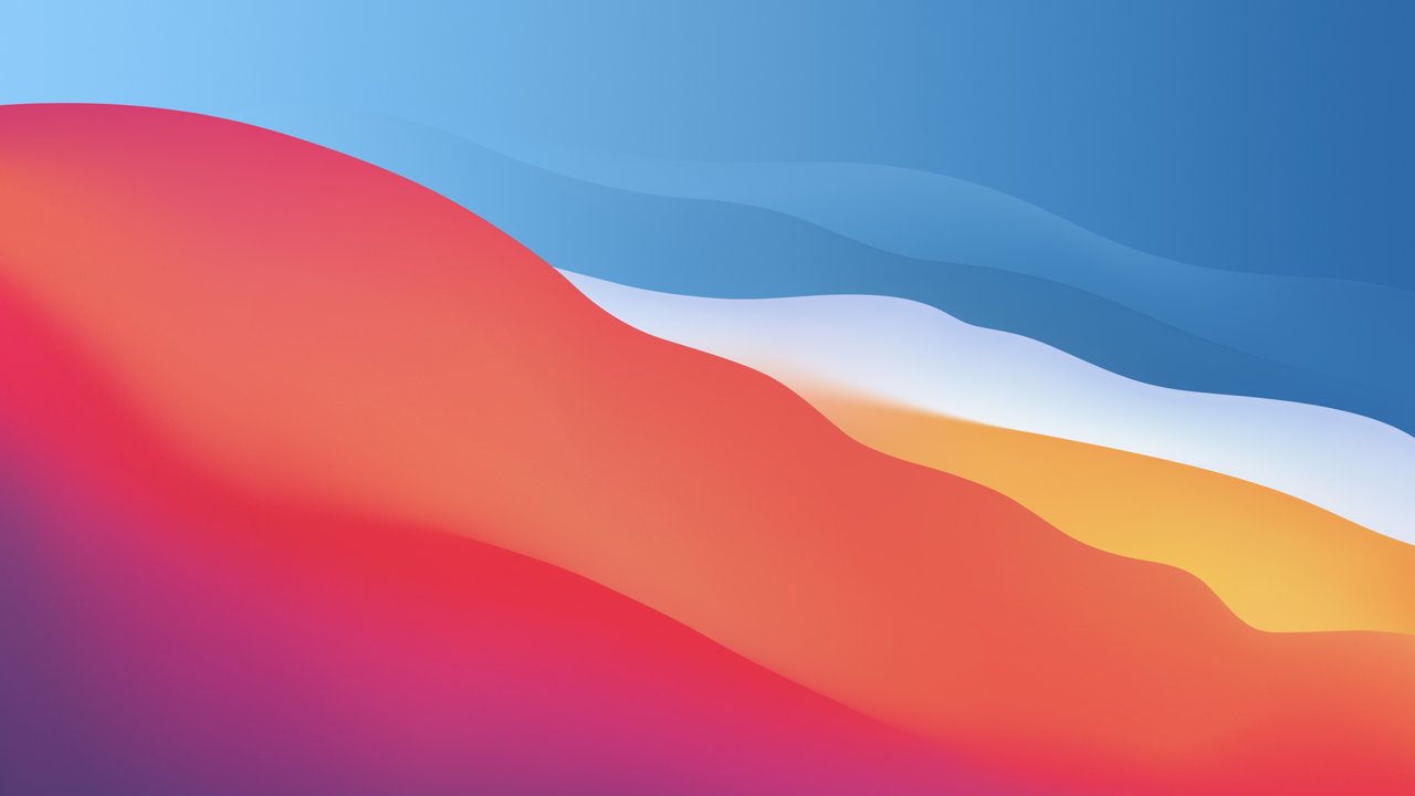 macOS Big Sur Colorful 4K Wallpaper