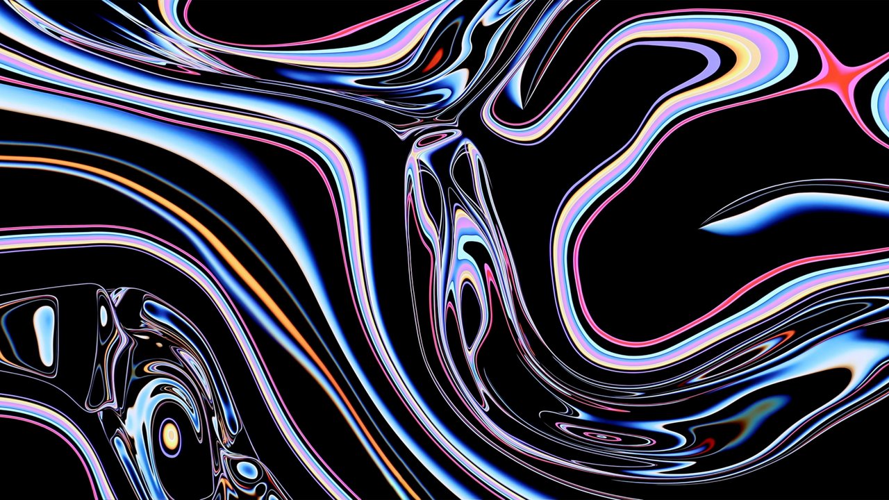 Psychedelic Apple Pro Display XDR 4K Wallpaper