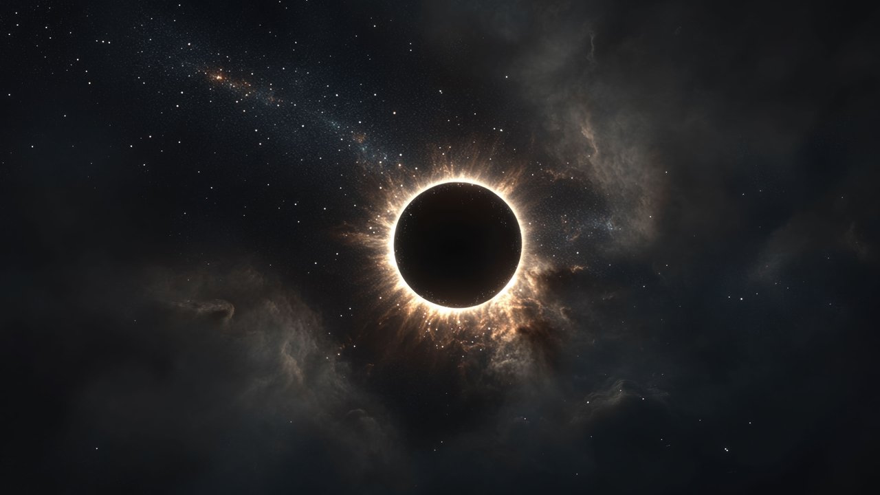Solar Eclipse 4K Wallpaper