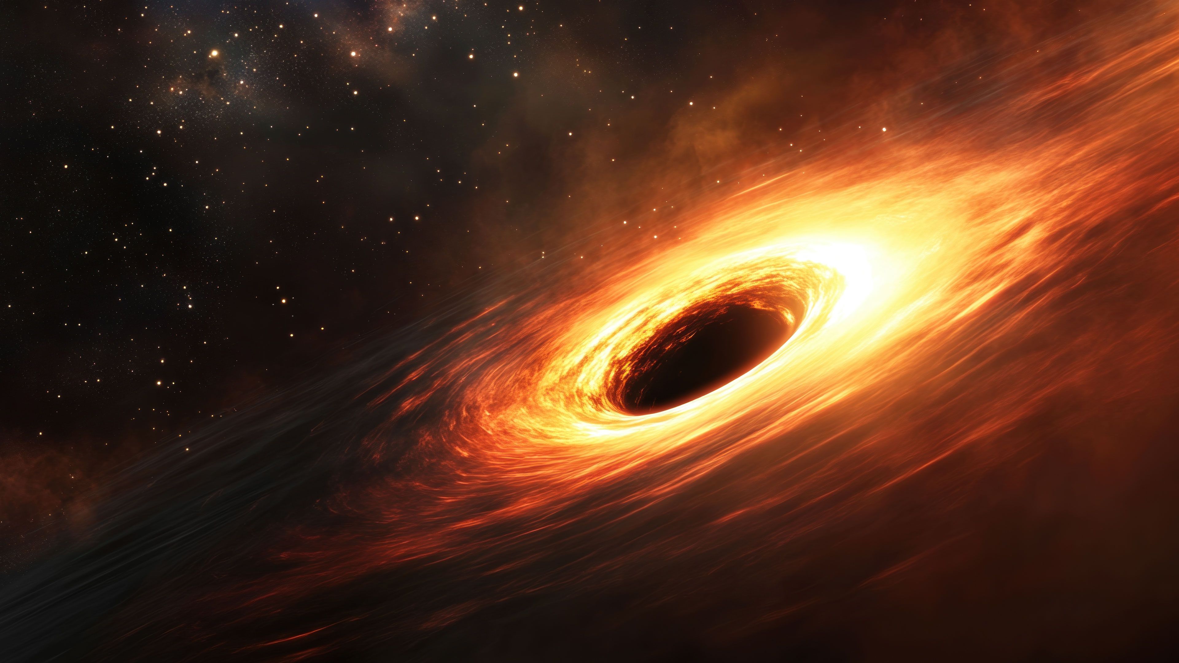 Black Hole 4K Wallpaper