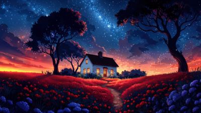 Surreal Scenery 4K Wallpaper