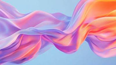 Abstract Pastel Fluid 4K Wallpaper