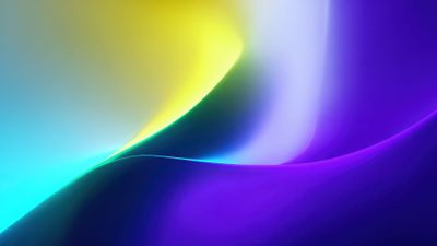 Abstract Color Gradient Curves Digitl Art Wallpaper