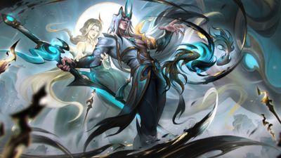 Viego Calligraphia Skin LoL Wild Rift Splash Art 4K